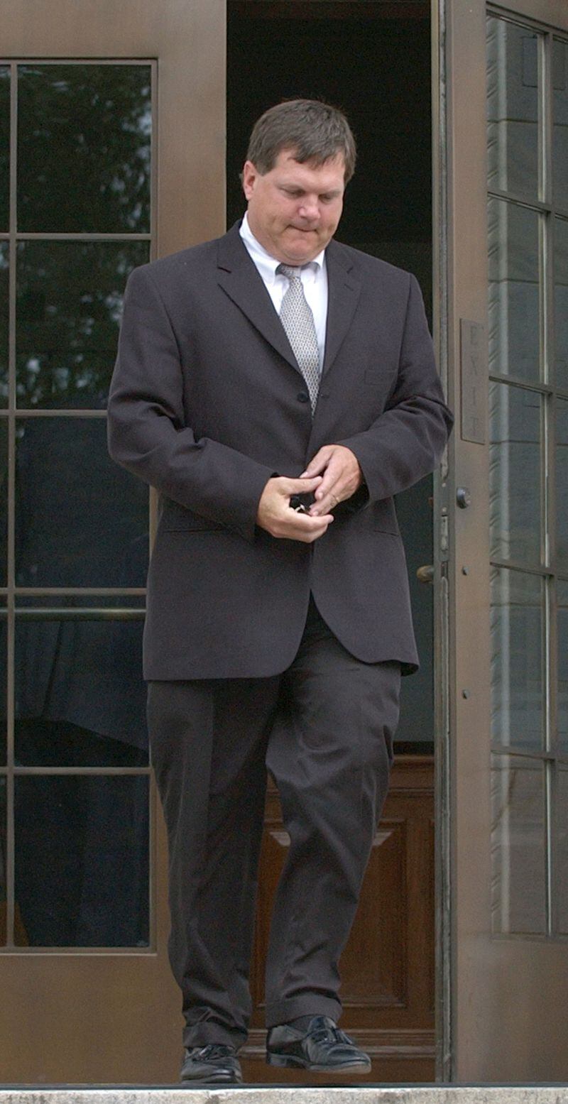 Duncan Fordham leaves the Federal Courthouse in Augusta on June 15, 2004 after an arraignment for conspiracy to commit health fraud. Credit: Chris Thelen/The Augusta Chronicle-USA TODAY NETWORK     