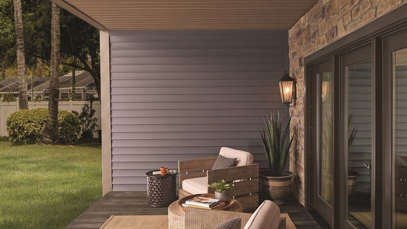 Durability and easy maintenance make vinyl a popular siding option. CONTRIBUTED BY Ply Gem