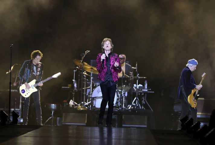 Mick Jagger performs "Street Fighting Man"
The Rolling Stones brought their No Filter Tour to Mercedes Benz Stadium on Thursday, November 11, 2021, with the Zac Brown  Band opening up.
Robb Cohen for the Atlanta Journal-Constitution
