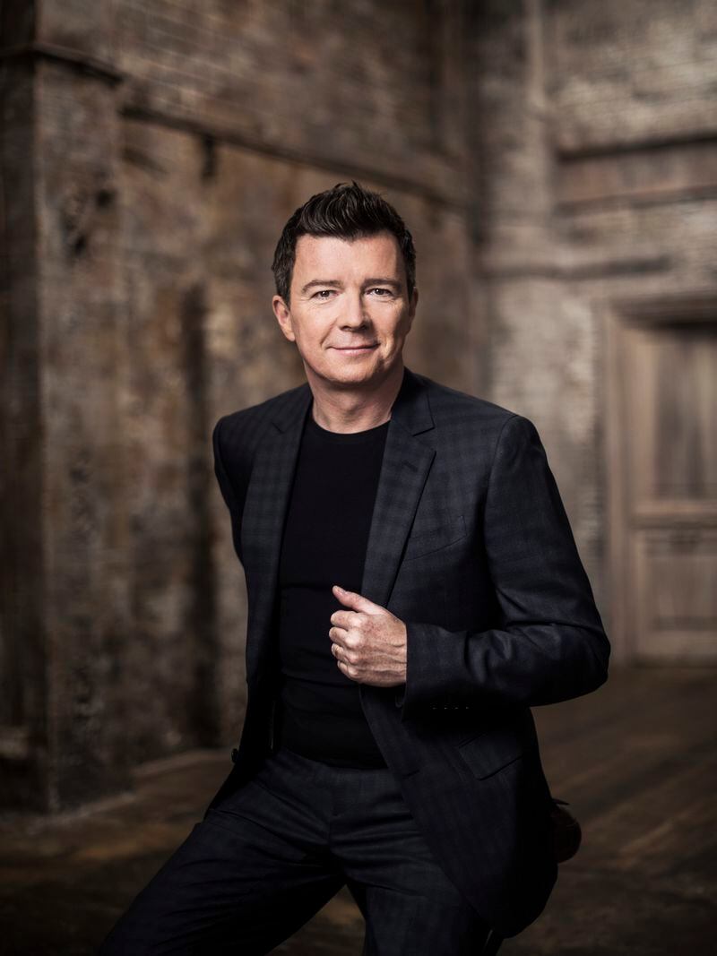  Rick Astley has a new record ready to go.