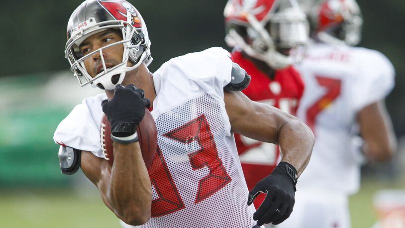 Former NFL wide receiver Vincent Jackson was found dead Monday at a Florida hotel room, days after authorities spoke with him as part of a welfare check, according to the Hillsborough County Sheriff’s Office. (Will Vragovic/Tampa Bay Times/TNS)