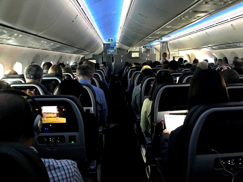 Among the 10 fines doled out Wednesday, the FAA reported that three took place on American Airlines flights and three more on Southwest Airlines flights. (Jerome Adamstein/Los Angeles Times/TNS)