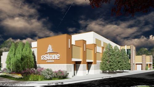 12Stone Church recently broke ground on its new worship center in Buford. HANDOUT