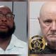 Alonzo L. McMillian, left, the deputy warden for administration at Pulaski State Prison, and Russell Edwin Clark, right, a lieutenant at Lee Arrendale State Prison, were arrested within 24 hours of each other earlier this month on charges that they engaged in sexual contact with individuals in custody and violated their oaths as officers. (Pulaski County Sheriff's Office and Habersham Sheriff's Office)