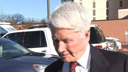 Tex McIver left the Fulton County jail Friday afternoon, Dec. 23, 2016, after posting a $200,000 bond. McIver is charged with involuntary manslaughter in the shooting death of his wife, Diane McIver, in September.