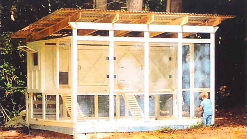 Suwanee recently approved a special use permit to allow for a chicken coop like the one above at 181 Abbey Hill Road. (Courtesy City of Suwanee)
