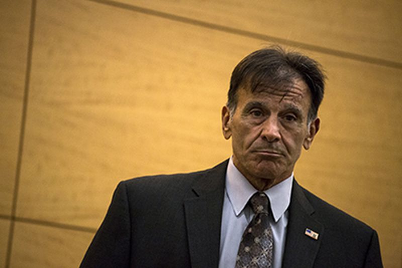 Louis Scarcella, the retired NYPD homicide detective, during a wrongful conviction hearing in Brooklyn in 2015.