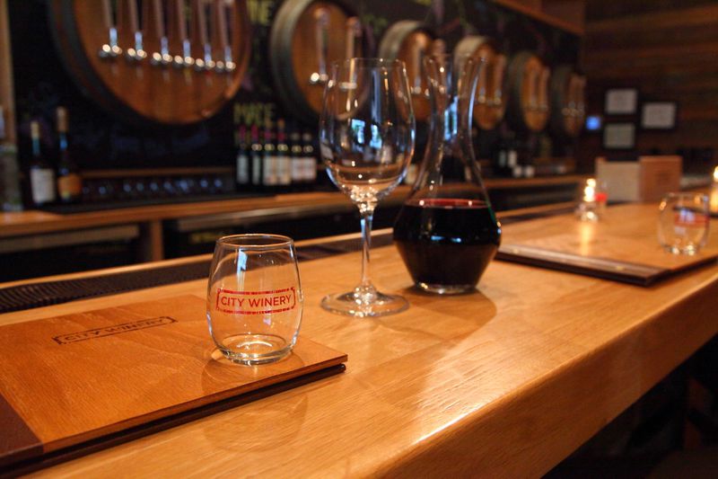 City Winery’s own line of wines is available on tap. (Adam Smith Photography)