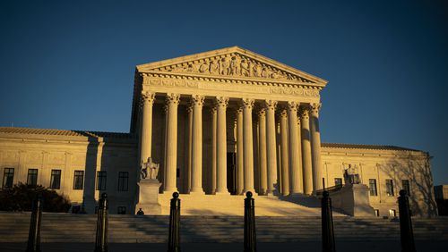 The Supreme Court ordered Tuesday that women must visit a doctor’s office, hospital or clinic in person to obtain an abortion pill during the COVID-19 pandemic, though similar rules for other drugs have been suspended during the public health emergency. (Al Drago/The New York Times)