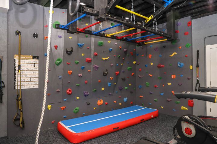 Decatur renovation features 11-foot rock climbing wall, fun for all