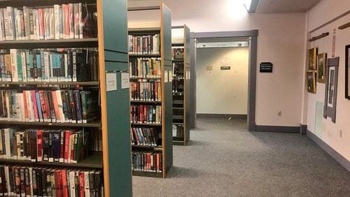 Police were called to the Burlington Public Library on Thursday.