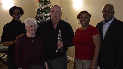 Lovejoy Mayor Bobby Cartwright receives Clayton County Municipal Association Mayor of Year award
