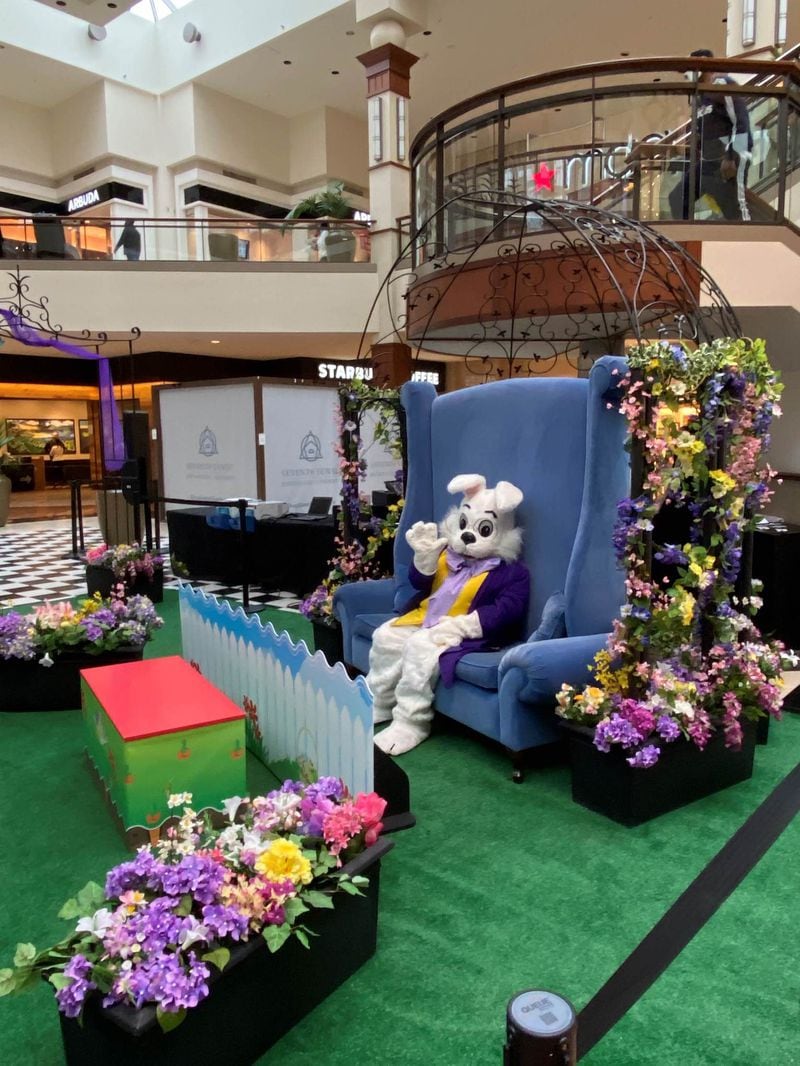 For socially distant photos with the Easter bunny, head to Town Center at Cobb.
Courtesy of Town Center at Cobb
