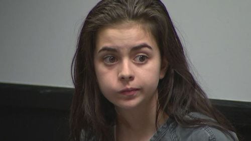 Cassandra Bjorge appeared in court for the first time Friday in Gwinnett County. (Credit: Channel 2 Action News)