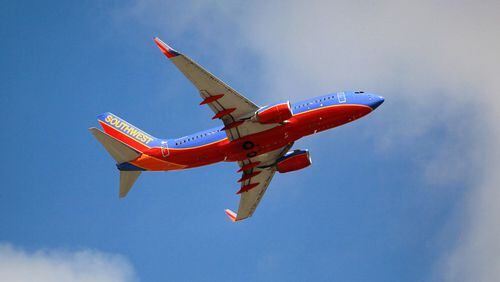 A Southwest airplane is seen taking off from the Fort Lauderdale-Hollywood International Airport on September 27, 2010 in Fort Lauderdale, Florida. (Photo by Joe Raedle/Getty Images)