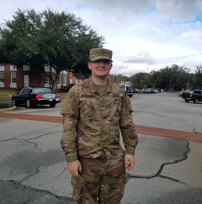 Dalton Woodward, a member of the Georgia National Guard currently deployed in Afghanistan, is under investigation by the Guard for social media posts identified by an anti-racist group as showing views sympathetic to white supremacy and neo-Nazism. FACEBOOK