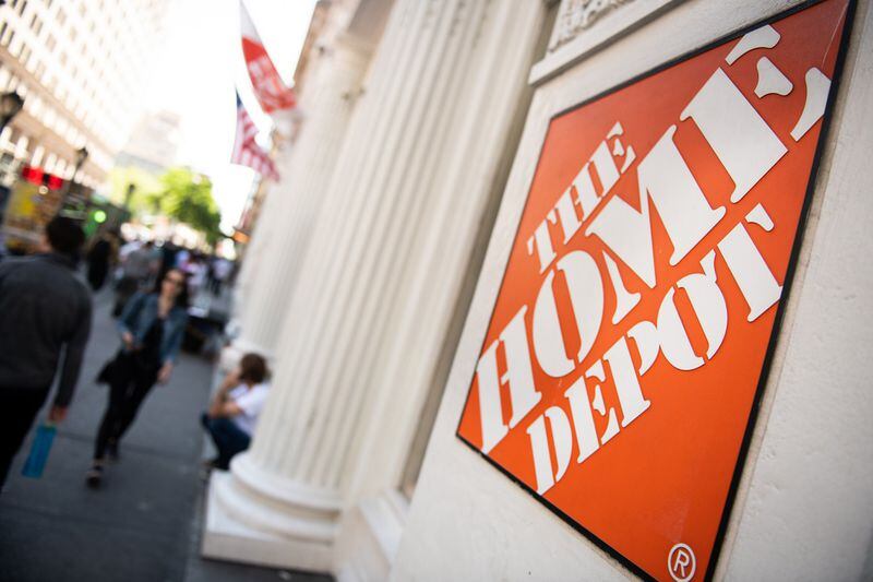 Home Depot, the largest company based in Georgia, reported a surge of sales and earnings the past quarter. (Bloomberg photo by Mark Kauzlarich)