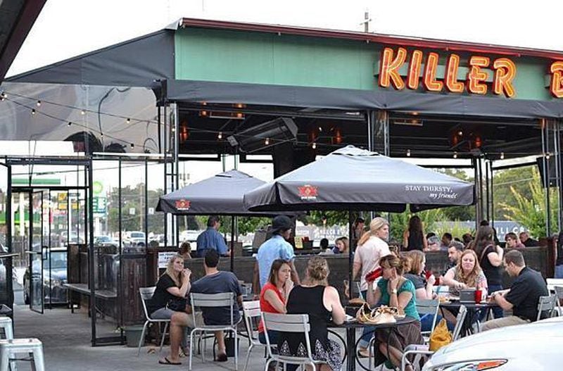 Grindhouse Killer Burgers has long been a setting for the "bring your dog on a date" set.