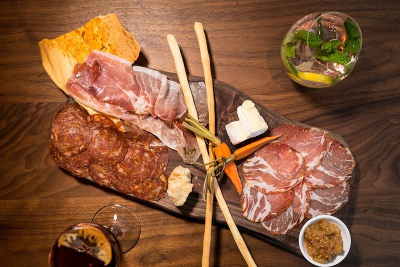 Cured meat and cheese plate. Photo credit- Mia Yakel.