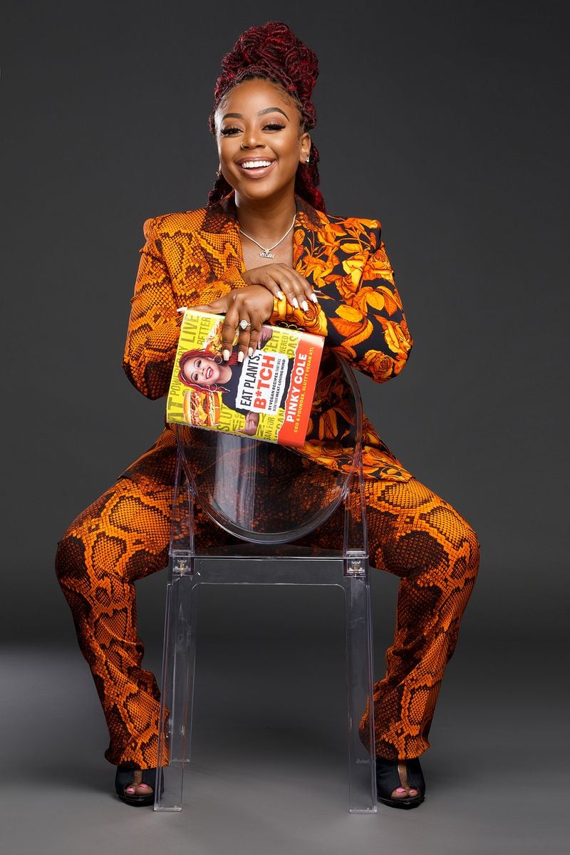Pinky Cole, founder of the plant-based burger chain Slutty Vegan, has written her first cookbook, "Eat Plants, B*tch: 91 Vegan Recipes That Will Blow Your Meat-Loving Mind"  Simon & Schuster, $28.99), which hits shelves November 15.