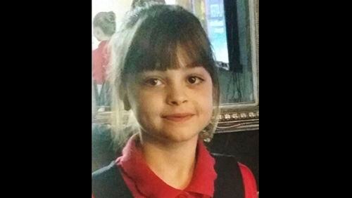 This undated photo obtained by the Press Association on Tuesday, May 23, 2017, of Saffie Roussos, one of the victims of an attack at Manchester Arena, in Manchester, England, which left more than a dozen dead on Monday. A suicide bomber blew himself up as concert-goers left a show by the American singer Ariana Grande. (PA via AP)