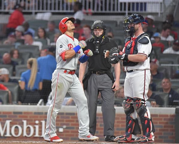 Photos: Charlie Culberson honored as Braves meet Phillies
