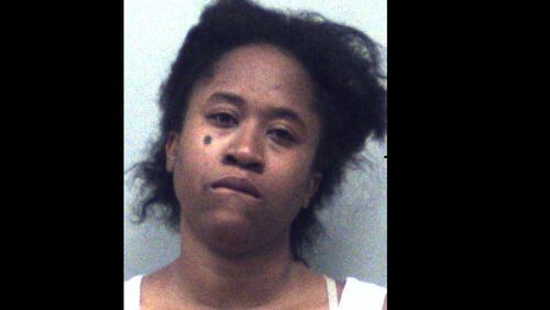Keshia Lashae Wright has been charged with two counts of aggravated assault.
