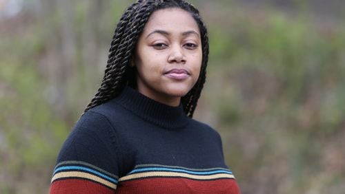 Jill Cartwright, a Spelman College senior who says she was sexually assaulted by her boyfriend when she was a sophomore, worries about some of the proposed changes in the handling of investigations. EMILY HANEY / EMILY.HANEY@AJC.COM