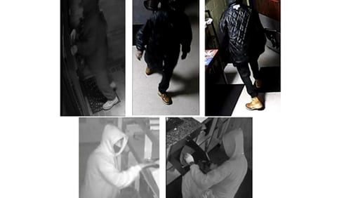 Gwinnett County police are searching for a man who has allegedly burglarized at least five businesses in Lawrenceville, Norcross and Peachtree Corners within a month.
