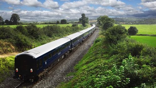 The Belmond Grand Hibernian is Ireland’s first luxury train. (David Noton)