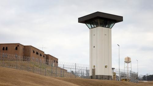 Phillips State Prison in Buford had the most slayings of any Georgia prison last year. (Jason Getz / Jason.Getz@ajc.com)