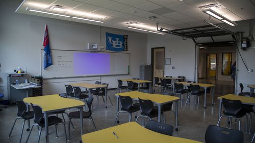 In classrooms, cleaning measures like those used during for COVID-19 can be effective against the monkeypox virus (Alyssa Pointer/Atlanta Journal-Constitution)