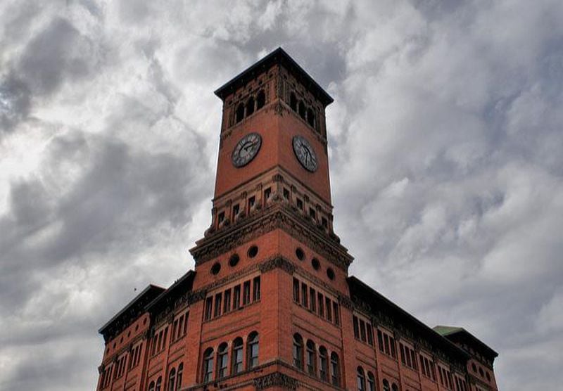 The 10-story bell tower on the Old Tacoma City Hall building in downtown Tacoma, Washington is rumored to be haunted. The bell has been known to ring late at night or early in the morning when no one is there.