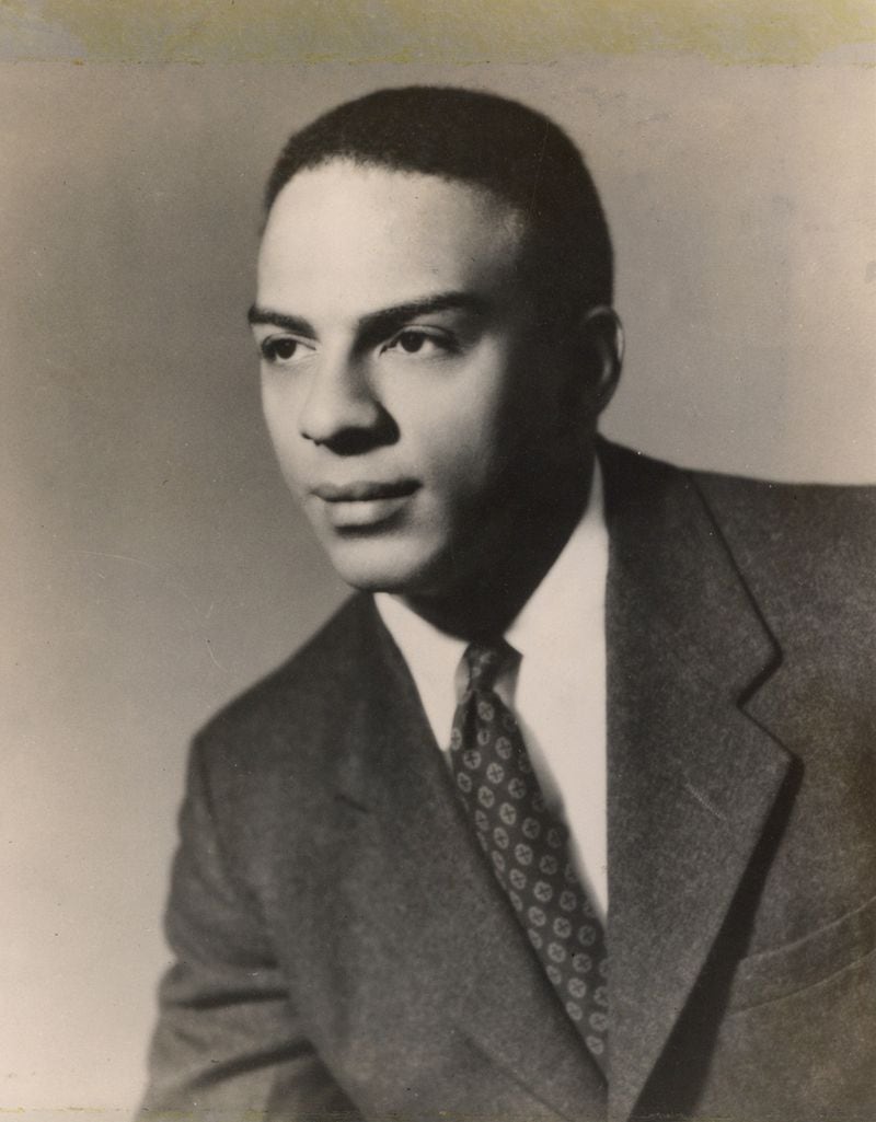 Andrew Young during his years in college. From the book “The Many Lives of Andrew Young.” Copyright © 2022 by Ernie Suggs. Reprinted by permission of NewSouth Books. (Daisy Fuller Collection, Amistad Research Center at Tulane University)