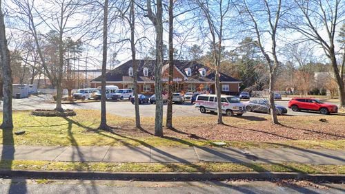 Alpharetta recently approved a plan to allow Valor Christian Academy to locate in an existing building previously used as a day care center at 4665 Webb Bridge Road. (Google Maps)