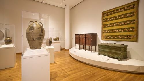 An installation photo from "Hear Me Now: The Black Potters of Old Edgefield, South Carolina," on view at the High Museum of Art through May 12.
