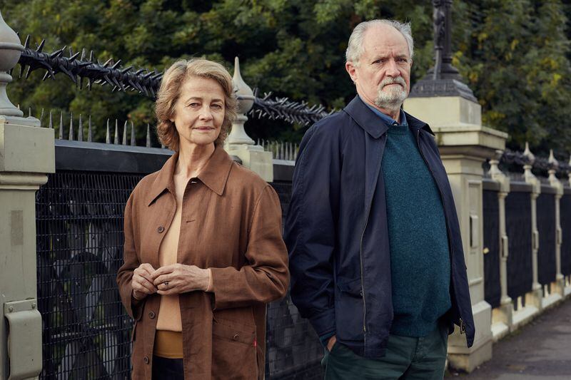 Charlotte Rampling co-stars with Jim Broadbent in “The Sense of an Ending.” Broadbent plays an unassuming elderly businessman in London whose reckless youth comes back to haunt him, and Rampling portrays a flame he hasn’t seen in many years. CONTRIBUTED BY ROBERT VIGLASKY