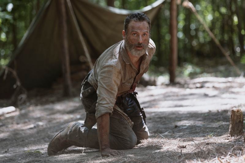 Andrew Lincoln as Rick GrimesÂ - The Walking Dead _ Season 9, Episode 5 - Photo Credit: Jackson Lee Davis/AMC