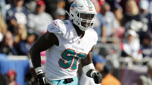 The Dolphins drafted defensive lineman Charles Harris in 2017.