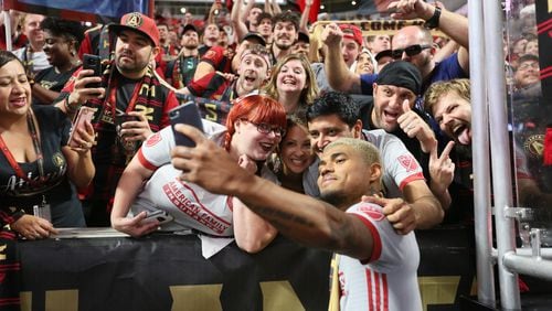 September 13, 2017 Atlanta. After the game Josef Martinez was name best player of the match, he scored the first three goals of the team against the New England Revolution at the Mercedes-Benz stadium.
