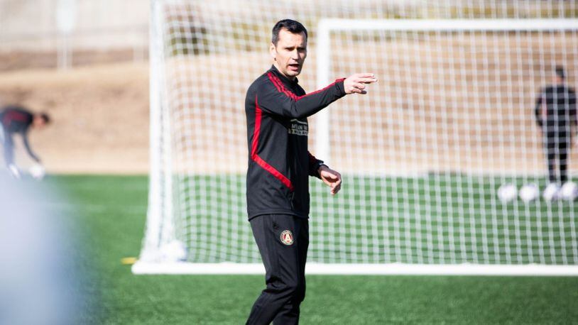Atlanta United's August 22 game against Nashville will be the first for interim manager Stephen Glass. (Photo courtesy of Atlanta United)