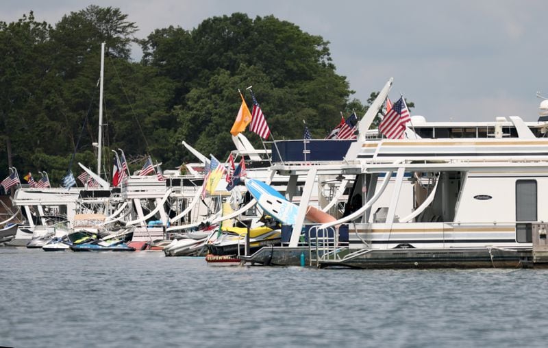 If Lake Lanier is in your weekend plans, follow safety precautions and laws before hitting the water. (Jason Getz / Jason.Getz@ajc.com)