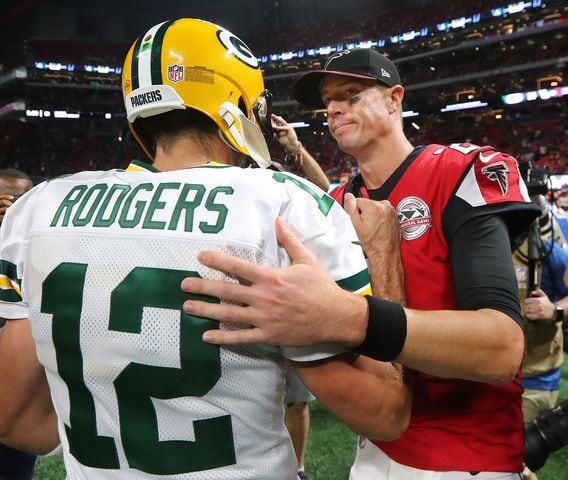 Photos: Falcons cruise to a win over the Packers