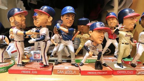 Freddie Freeman's locker bobblehead collection will be a little more crowded in 2016.