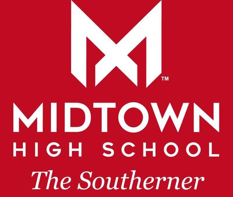 Midtown High School, the new name of Henry W. Grady High School, unveiled new logos as part of the Atlanta school's rebranding effort. Image courtesy of Midtown High School