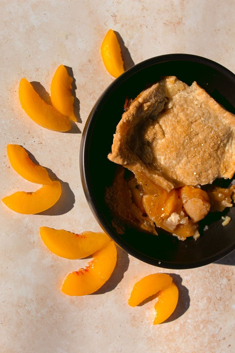 Peach cobbler from Lord of the Pies. Courtesy of Noelle Lucas/The Femme Agency