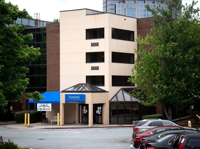  The Dunwoody Health and Rehabilitation Center is located on Meridian Mark Rd. in Atlanta. STEVE SCHAEFER FOR THE ATLANTA JOURNAL-CONSTITUTION