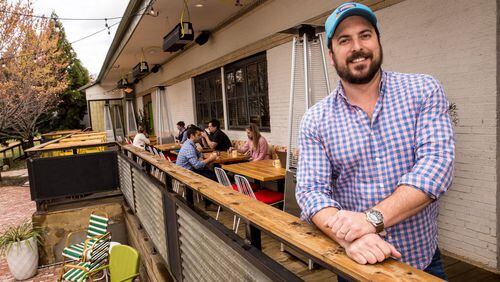 Muchacho owner Michael Lenox finds that being outdoors enhances the dining experience. (Jenni Girtman/Atlanta Event Photography)