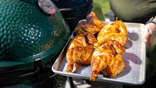 The party was a traditional Peruvian Pollado, a potluck-style dinner revolving around marinated grilled chicken.