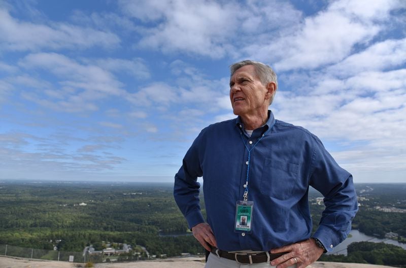 As CEO of the Stone Mountain Memorial Association, Bill Stephens is navigating some troubled waters. (AJC file / Brant Sanderlin)